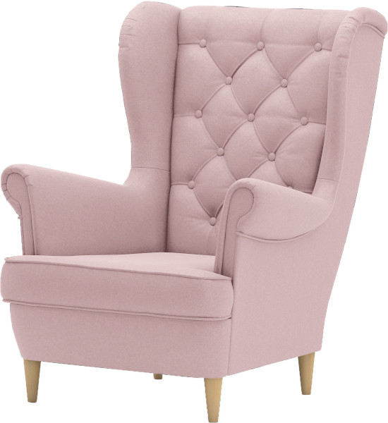 Křeslo ušák růžové