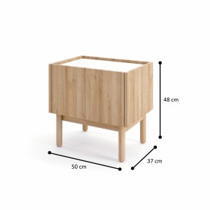 Noční stolek BOHO S50 - rozměry (3/9)