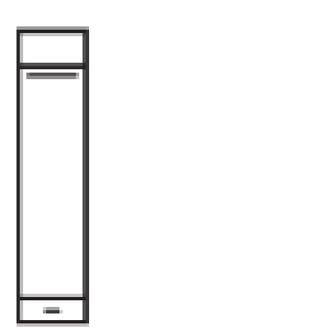 Šatní skříň BAHAMA 58x202 - Ilustrační foto (2/2)