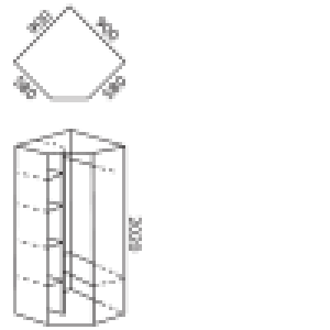 Šatní skříň BAHAMA 90x202 - Ilustrační foto (2/2)