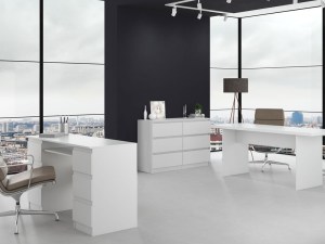 Komoda MALWA M6 120 400 Bílá (9/10)