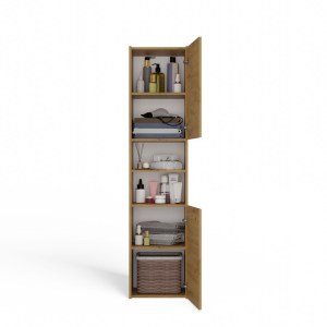 Koupelnová skříňka S40 Dub artisan (5/9)