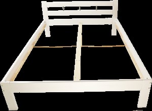 Postel SARA 140x200 bílá + rošt + matrace (5/11)