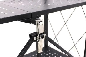 Regál skladovací FS003 černý - detail (11/13)