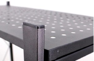 Regál skladovací FS003 černý - detail (12/13)