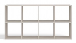 Regál MALAX 2X4 kašmír (3/7)