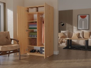Šatní skříň SD-90 dub artisan (7/7)