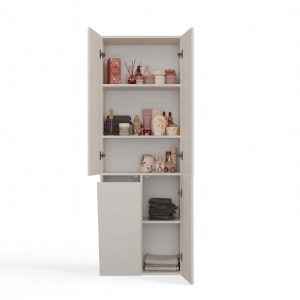 Koupelnová skříňka NEL DD 1K 60 kašmír (6/10)