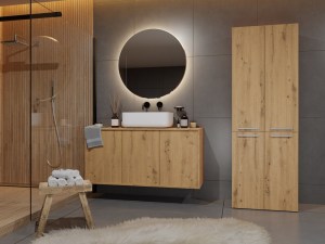 SŁUPEK ŁAZIENKOWY NEL ART 1 KOSZ DRZWI DŁUGIE KPL (4/7)