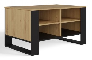 Konferenční stolek MODERN 4P dub artisan + černá