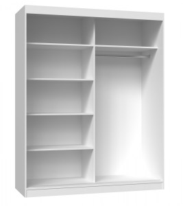 Šatní skříň IGA 160 bílá (2/5)