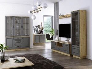 Ilustrační foto - Televizní stolek FLAWIA RTV 2D1S (4/8)