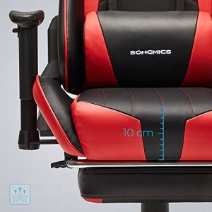 Gaming Stuhl schwarz-rot (7/8)