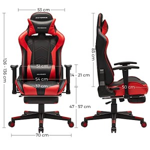 Gaming Stuhl schwarz-rot (8/8)