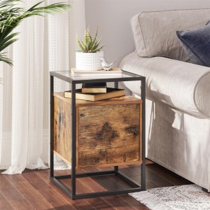 Glastisch mit Schrank (3/6)