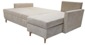 Ilustrační foto - Rohová rozkládací sedačka SCANDIK - MANŠESTR - rozklad (8/14)