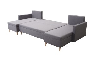 Ilustrační foto - Rozkládací sedací souprava SCANDIK U - SAWANA - rozklad (2/13)