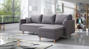 Rohová rozkládací sedačka SCANDIK - volba barvy - SAWANA