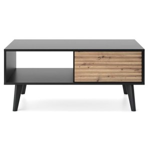 Konferenční stolek WILLOW L104 - dub artisan + černá (2/7)