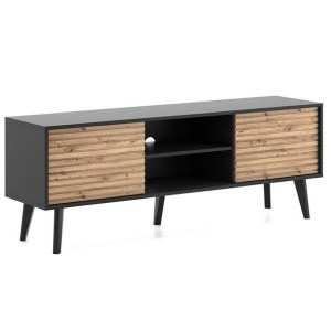 RTV stolek WILLOW 154 - dub artisan + černá