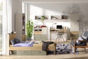 Ilustrační foto - Pokojová sestava YUKI - mentolová (4/6)