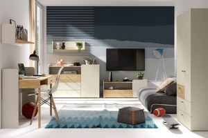 Ilustrační foto - Pokojová sestava YUKI - béžová (6/6)