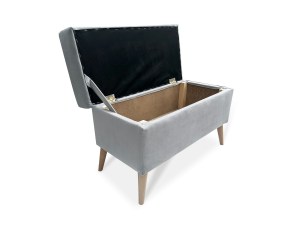 Ilustrační foto - Taburet BAJO s úložným prostorem - otevřený (6/9)