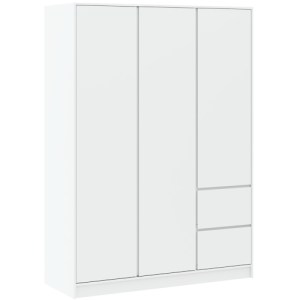 Šatní skříň BASIT 3D2S - bílá