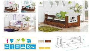 Ilustrační foto - Dětská postel FILIP 160x80 AJK (2/4)
