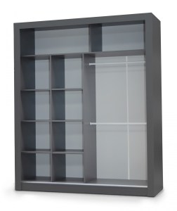 Ilustrační foto -Šatní skříň IN BOX 180 cm (2/4)