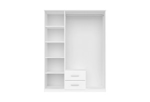 Ilustrační foto - Šatní skříň RAVENA 3D2S (3/7)