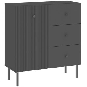 Komoda VIENA 1D3S - antracit