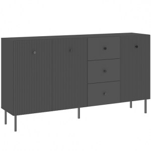 Komoda VIENA 3D3S - antracit
