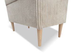 Ilustrační foto - Taburet ZANE s úložným prostorem - manšestr - detail (7/9)